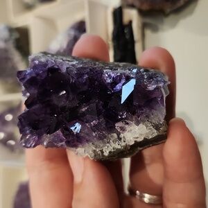 Amethyst cluster